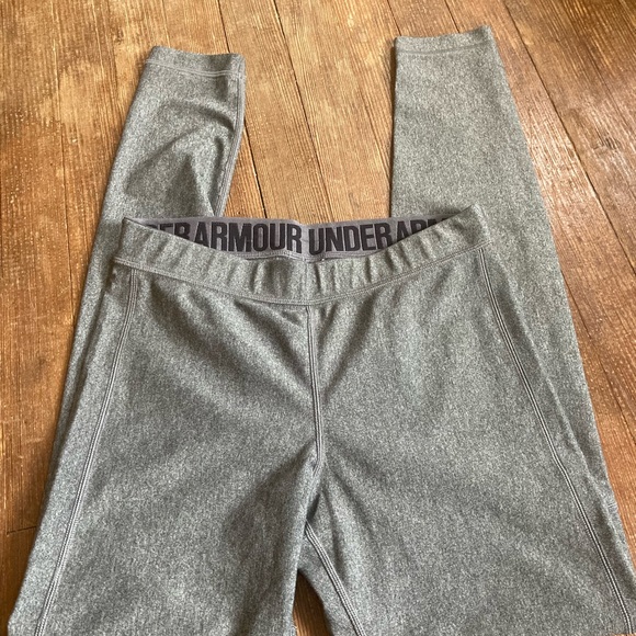 Under Armor Gray Leggings Small - Picture 3 of 5